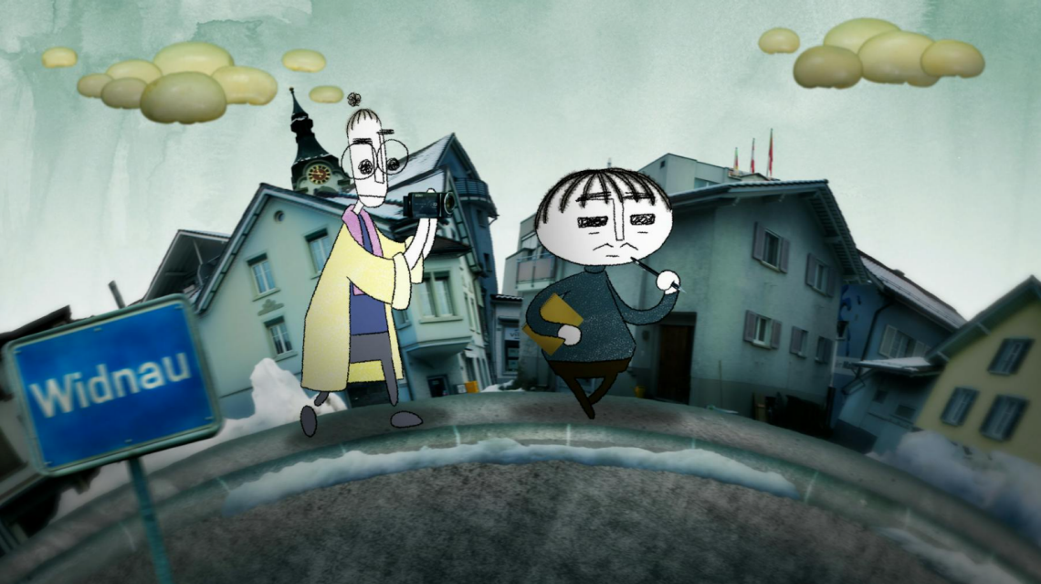 An der Preisverleihung vom 14. Januar 2026 im Kinok wird der Film «Der Vegetarierkongress» von Noah Erni und Marion Täschler gezeigt.